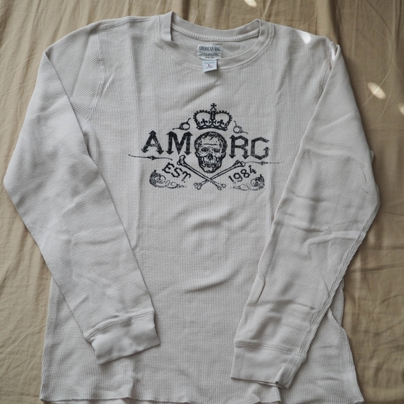 American Rag Waffle Knit Thermal Shirt - Picture 1 of 4